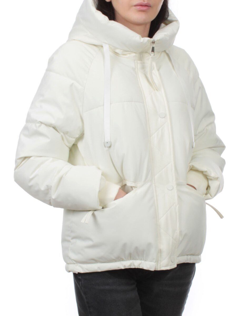 A2301 MILK Куртка зимняя женская (150 гр. холлофайбер)
