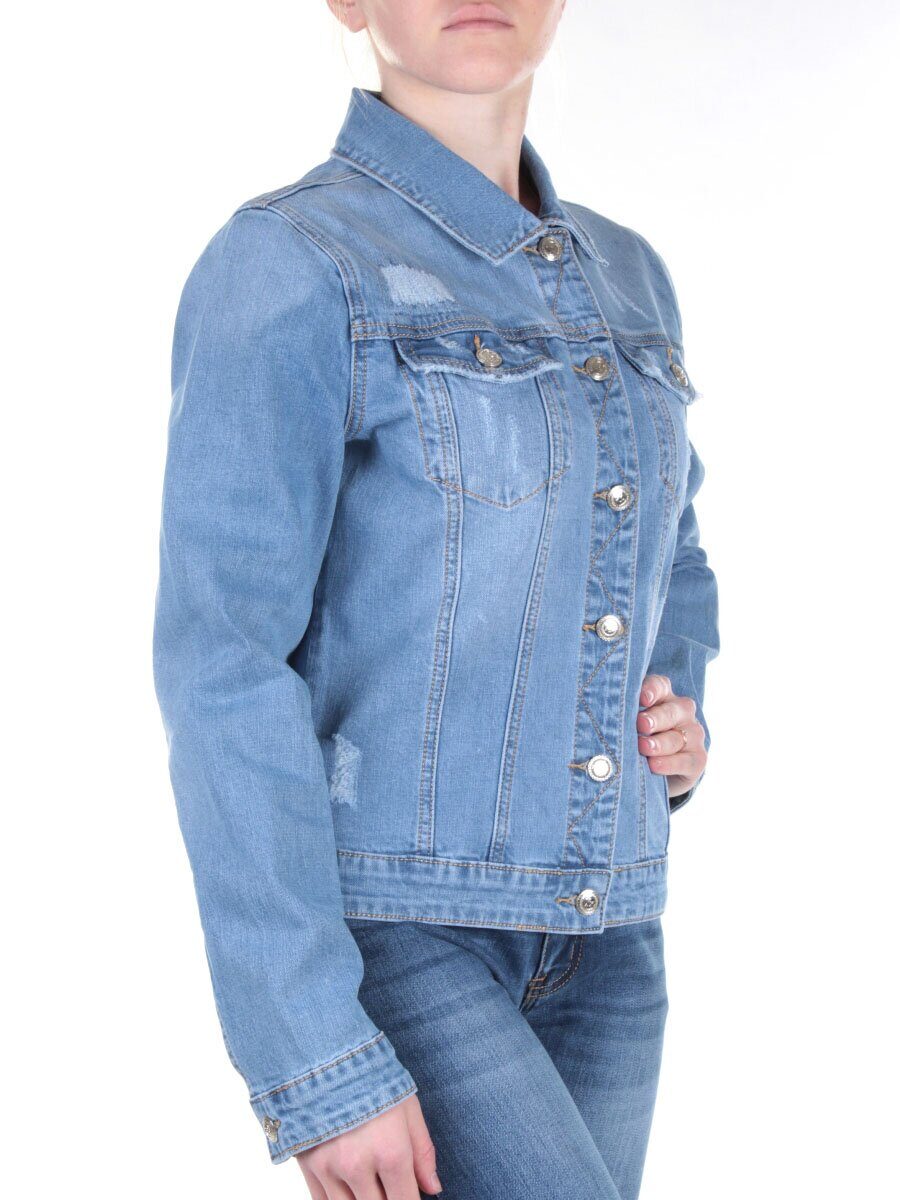 1711 Куртка джинсовая женская YAO YIN JEANS