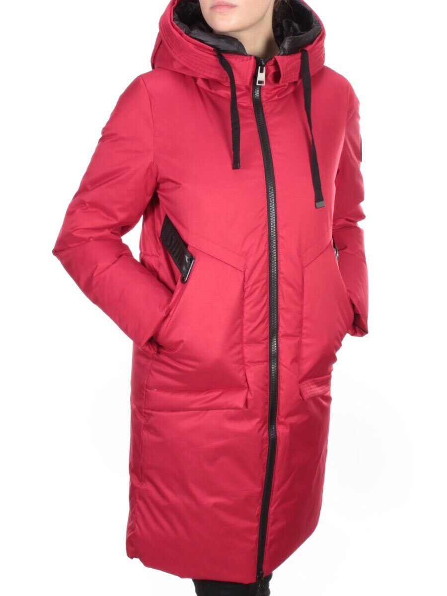 GWD21336P RED Пальто зимнее женское PURELIFE (200 гр .холлофайбер)