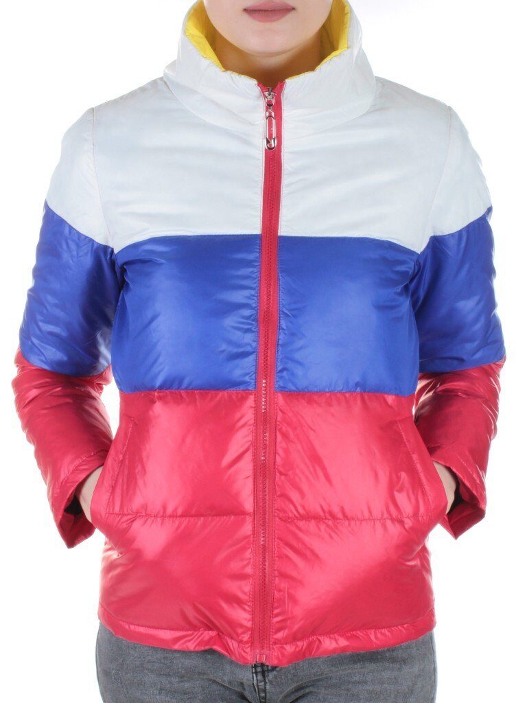 9023 WHITE/BLUE/RED Куртка демисезонная ZJW размер XL - 48российский