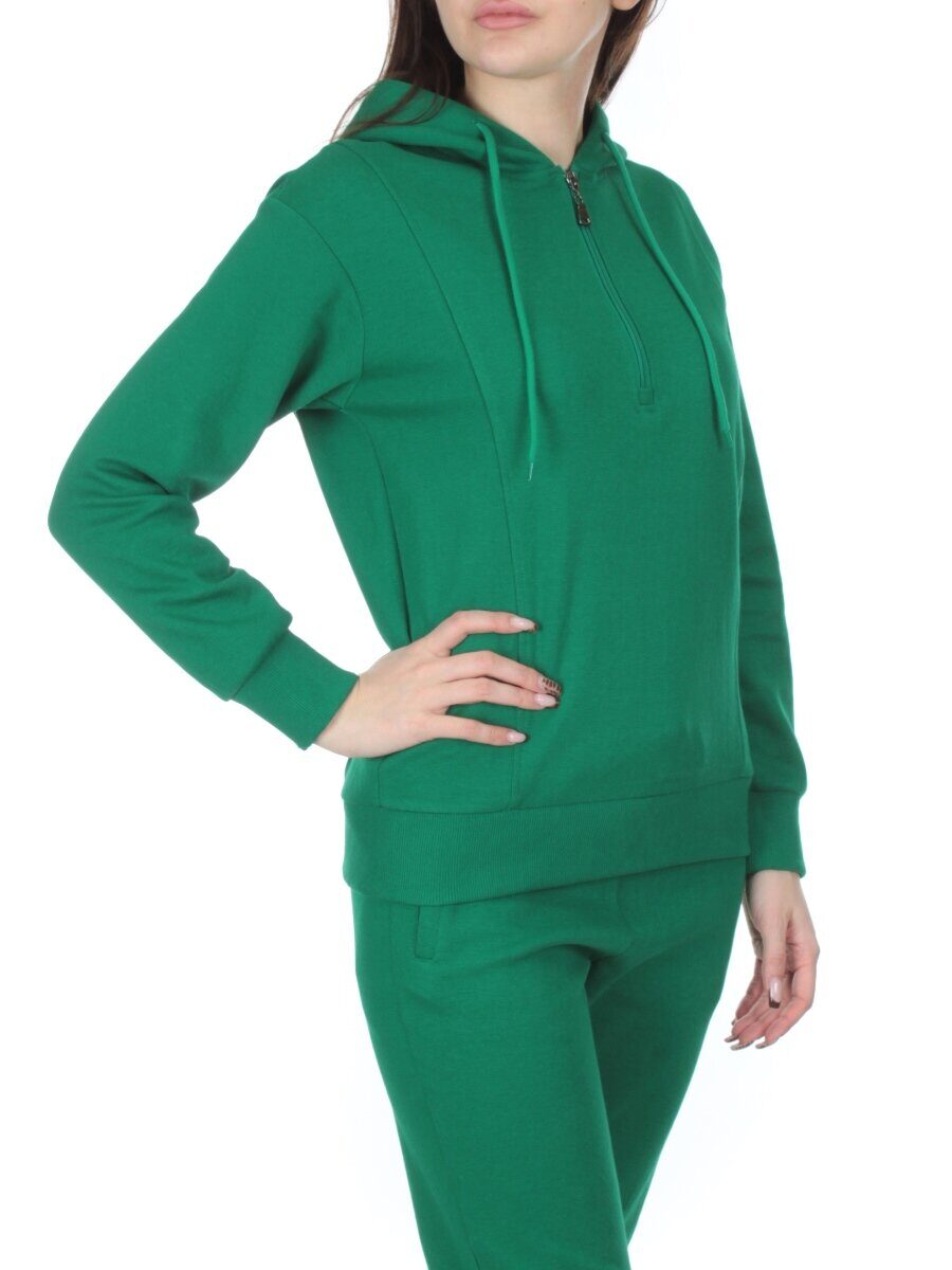 NOH109 GREEN Костюм спортивный женский (хлопок 90%, полиэстер 10%)