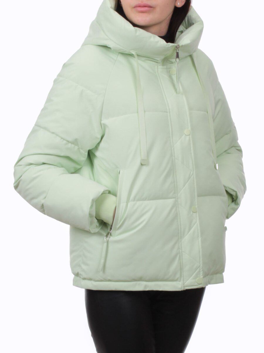 A2303 LIGHT GREEN Куртка зимняя женская (150 гр. холлофайбер)