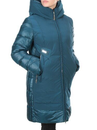 9988 TURQUOISE Куртка зимняя женская MIKOLAI (200 гр. холлофайбера) размер 48