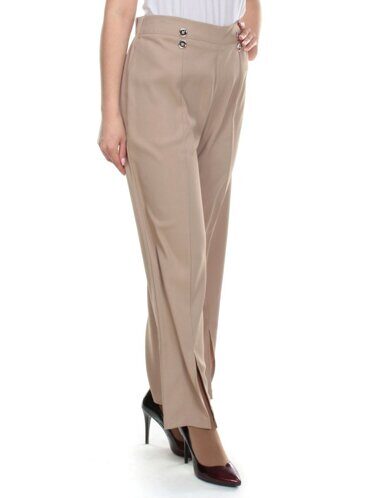 KD-1062 DK.BEIGE Брюки-кюлоты женские размер S - 46/48 российский