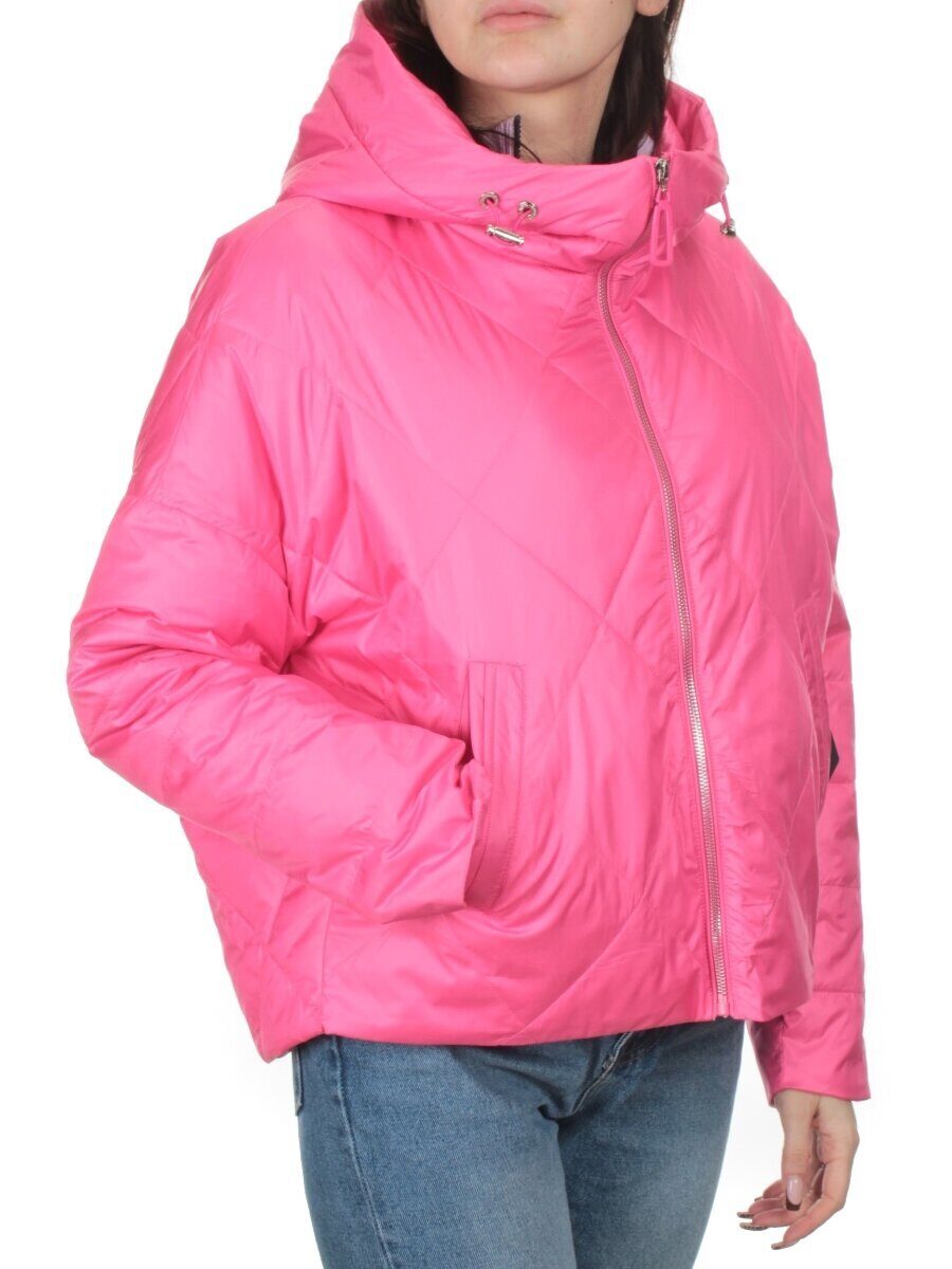 23-126 PINK Куртка демисезонная женская (синтепон 100 гр.) размер 54 российский