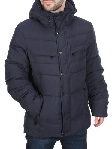 J8265 DEEP BLUE Куртка мужская зимняя NEW B BEK (150 гр. холлофайбер) размер L - 46/48 российский