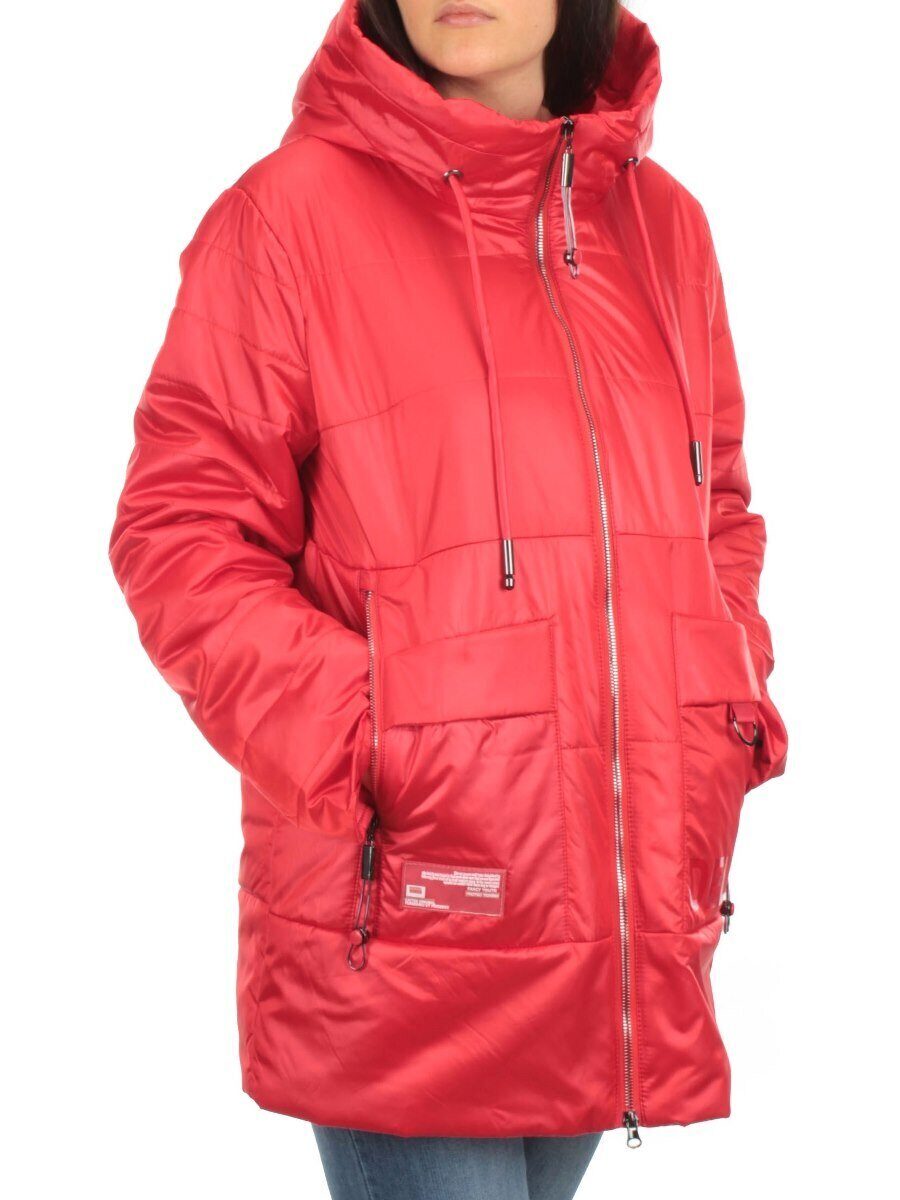 BM-1100 RED Куртка демисезонная женская АЛИСА (100 гр. синтепон) размер 54