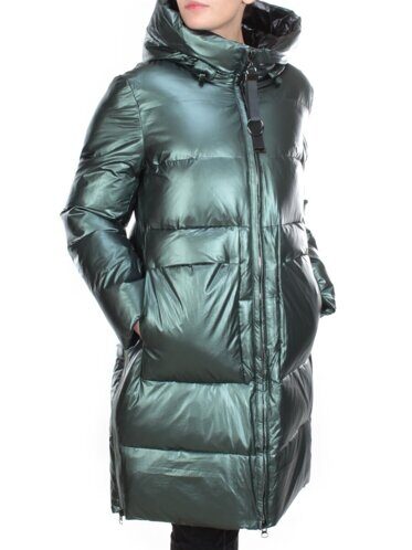YR-566 DARK GREEN Куртка зимняя женская COSEEMI (200 гр. холлофайбера) размер 48 - российский